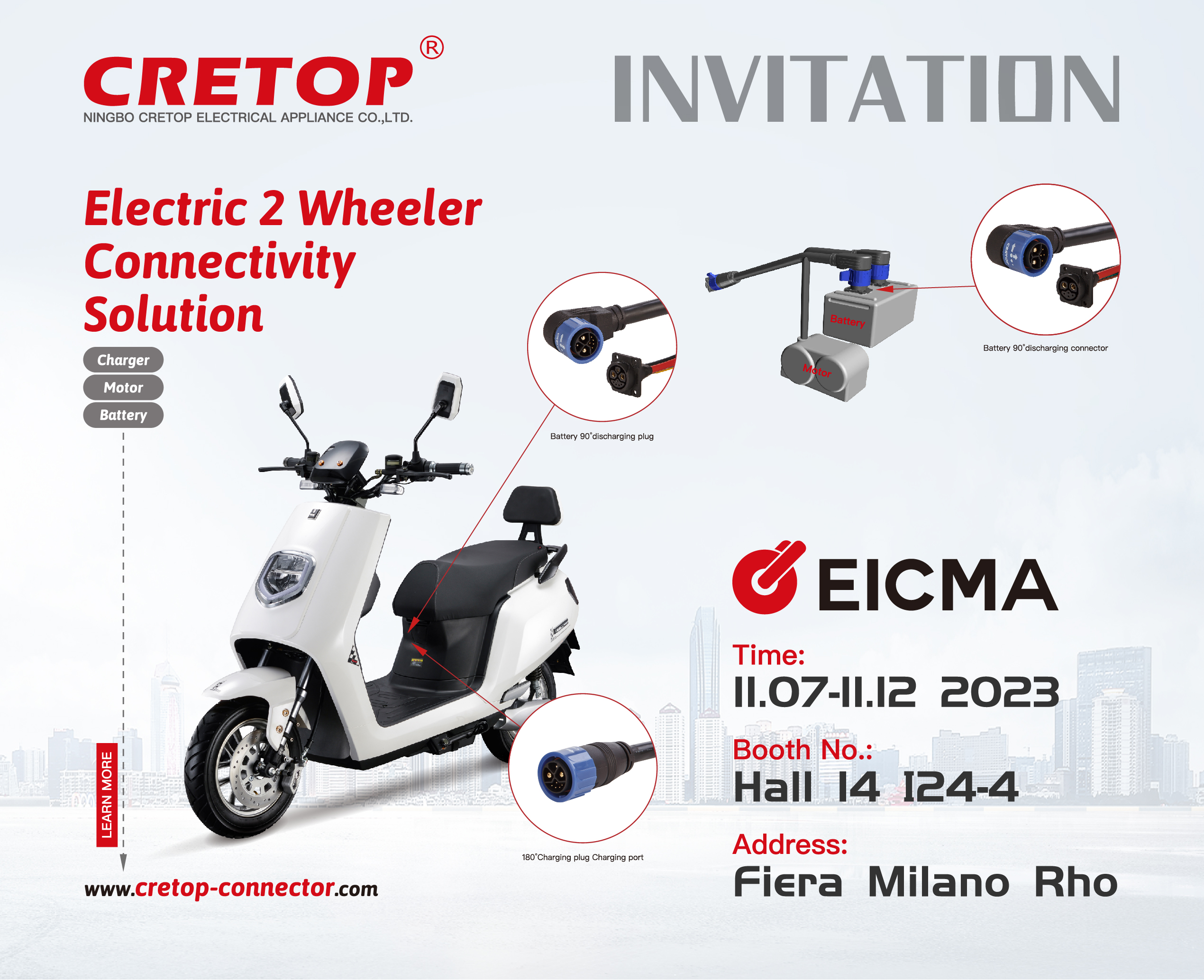دعوت نامه EICMA 2023